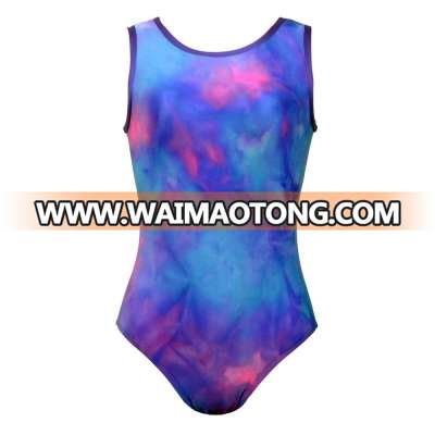 Hot sale gymnastic ballet leotards with mesh adult