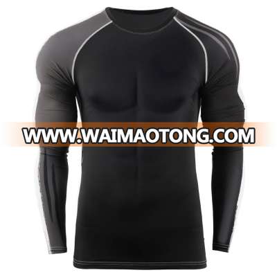 Popular 2019 Custom Rash Guard Sportswear Fitness Training Skinny Gymnastic MMA Rash guard