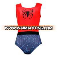 Custom embroidery logo gymnastics leotards girls custom